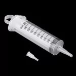 Schizzettone Monouso Sterile Siringa 100 Ml Senza Ago - Siringhe Cono Catetere