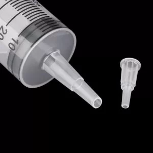 Schizzettone Monouso Sterile Siringa 100 Ml Senza Ago - Siringhe Cono Catetere