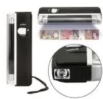 Rilevatore Banconote False 2 In 1 Uv Controlla Soldi Falsi Lampada Verifica