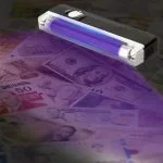 Rilevatore Banconote False 2 In 1 Uv Controlla Soldi Falsi Lampada Verifica