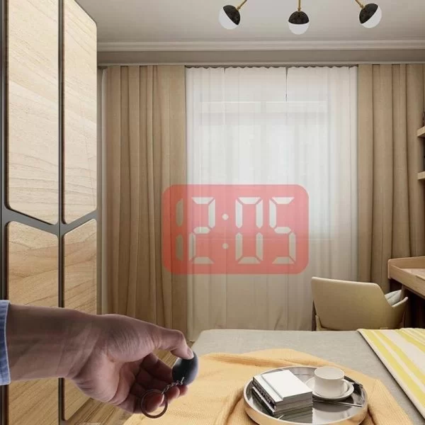 Sveglia Proiezione Digitale Proiettore Orologio Orario Temperatura Lcd
