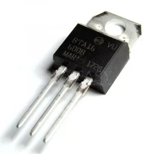 IC Circuito Integrato BTA16-600B TO-220 16A 600V - Lotto 5 Pezzi