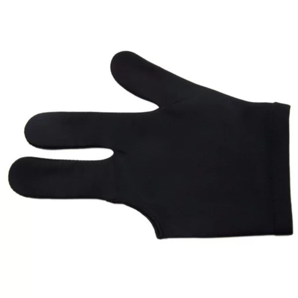 Guanto Guantino Da Biliardo Tg.Unica Mano Sinistra Nero Snooker